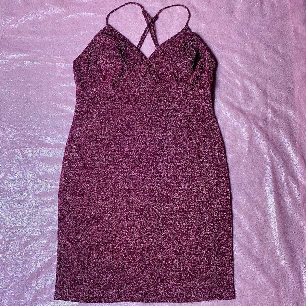 ♡ Playful and Sparkly Pink Cocktail Dress ♡